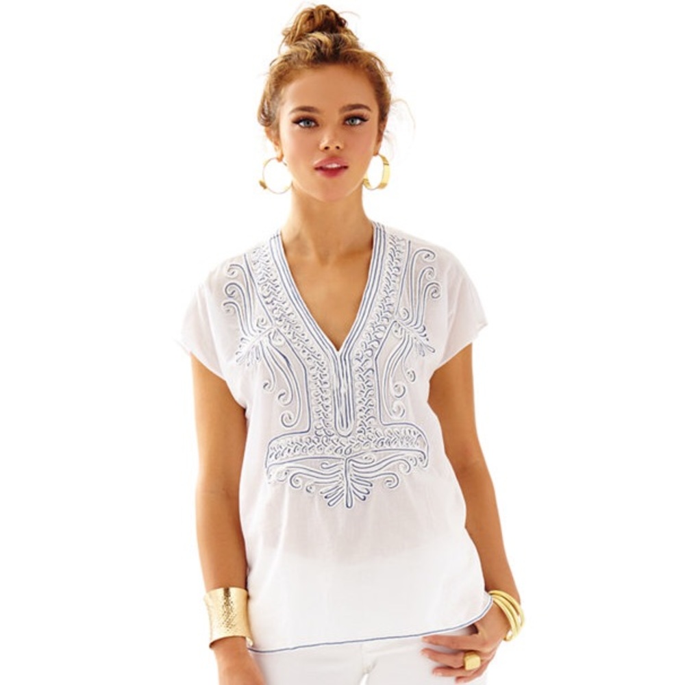 COPY - Lily Pulitzer Ibiza Caftan Top, xxs